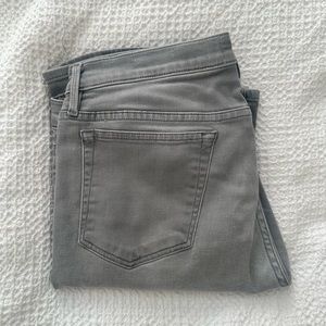 Lightly used, light grey, size 33, FRAME L’ Homme Slim Fit Jeans